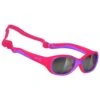 Lunettes De Soleil AZR Teddy + Mat Rose Violet Gris Silver