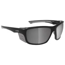 Lunettes De Soleil AZR Voyager Noir Gris Mate Gris Miroir Polarized
