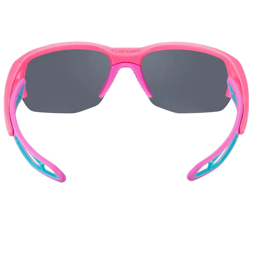Cébé Lunettes De Soleil Cebe S'Track Ultimate M Nineties Blue Black Pink Matte Zone Grey Cat.3 Silver + Zone Clear Cat.0 3 Cébé Lunettes De Soleil Cebe S'Track Ultimate M Nineties Blue Black Pink Matte Zone Grey Cat.3 Silver + Zone Clear Cat.0 – Image 3
