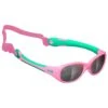 Lunettes De Soleil AZR Teddy Vernie Rose Vert Silver Miroir