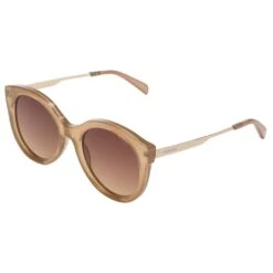 Lunettes De Soleil Komono Ellis Metal Sahara White Gold